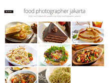Tablet Screenshot of foodphotografer.com